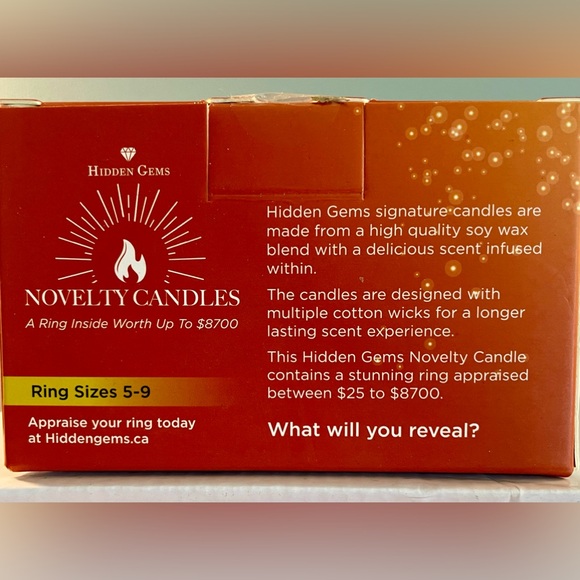 Hidden Gems Macaroni & Cheese Jewellery Candle - Picture 4 of 5